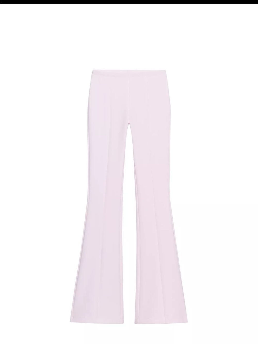 Zara Pale Pink Flared Trousers Never worn